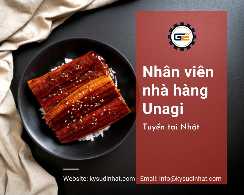 Nhân viên nhà hàng Unagi Tochigi - Tuyển tại Nhật
