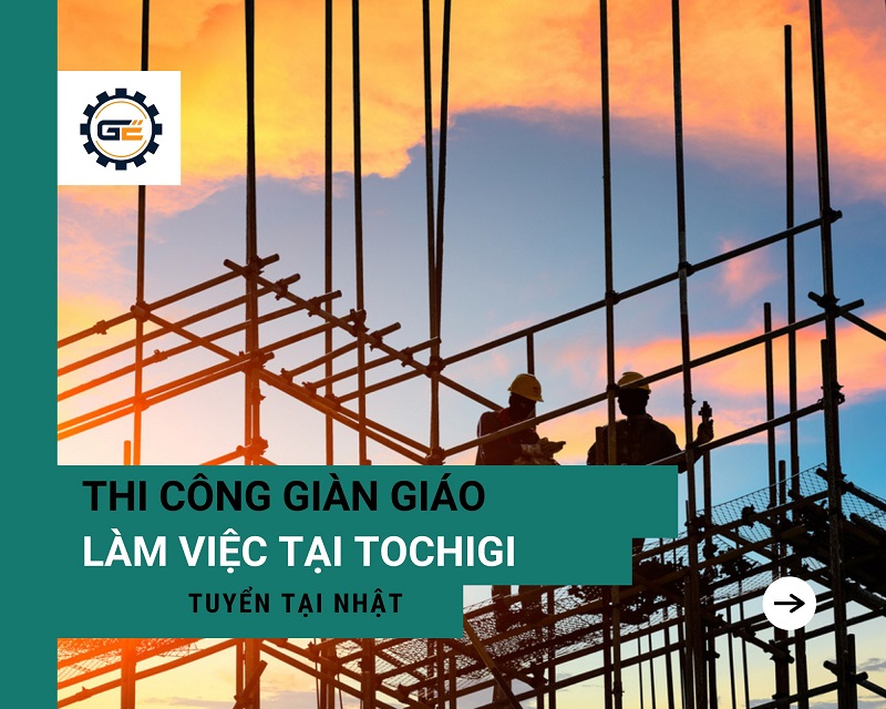 Thi công giàn giáo tại Tochigi