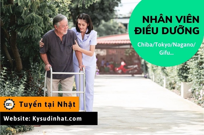 [Tokutei-DD020218] Điều dưỡng tại Chiba/Tokyo/Nagano/Gifu... - Tuyển tại Nhật