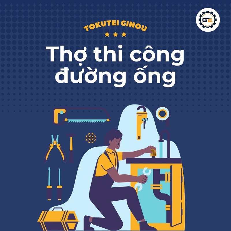 Thợ thi công đường ống tại Shizuoka