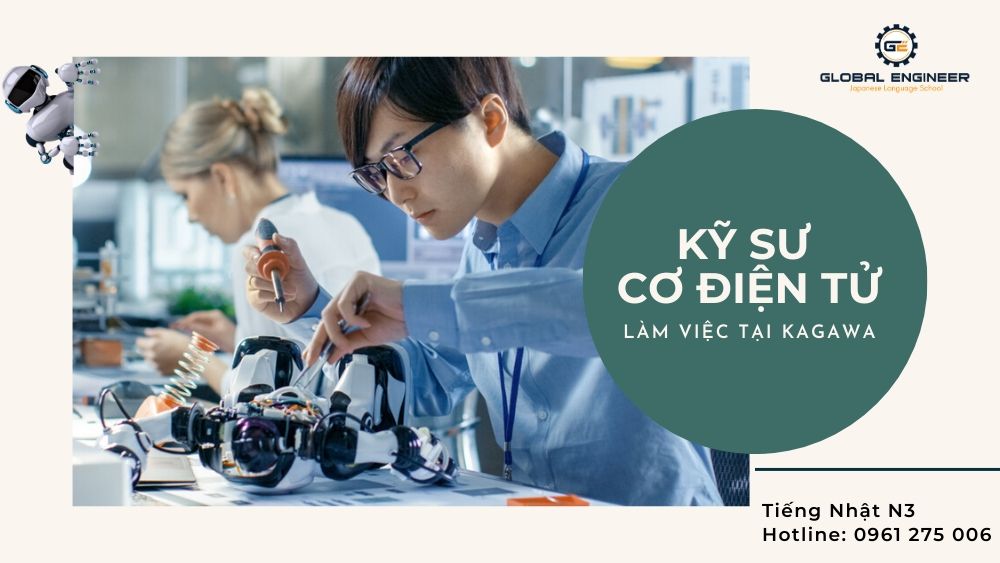 Tuyển dụng kỹ sư Cơ điện tử làm việc tại Kagawa