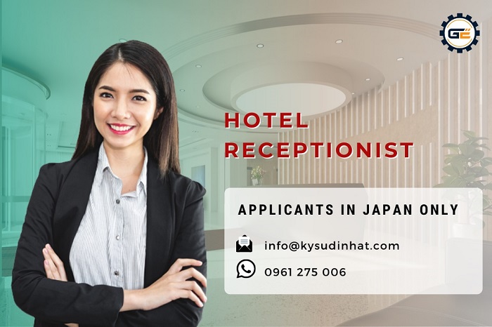 Hotel receptionist working in Ibaraki, Japan – (Applicants in Japan only)