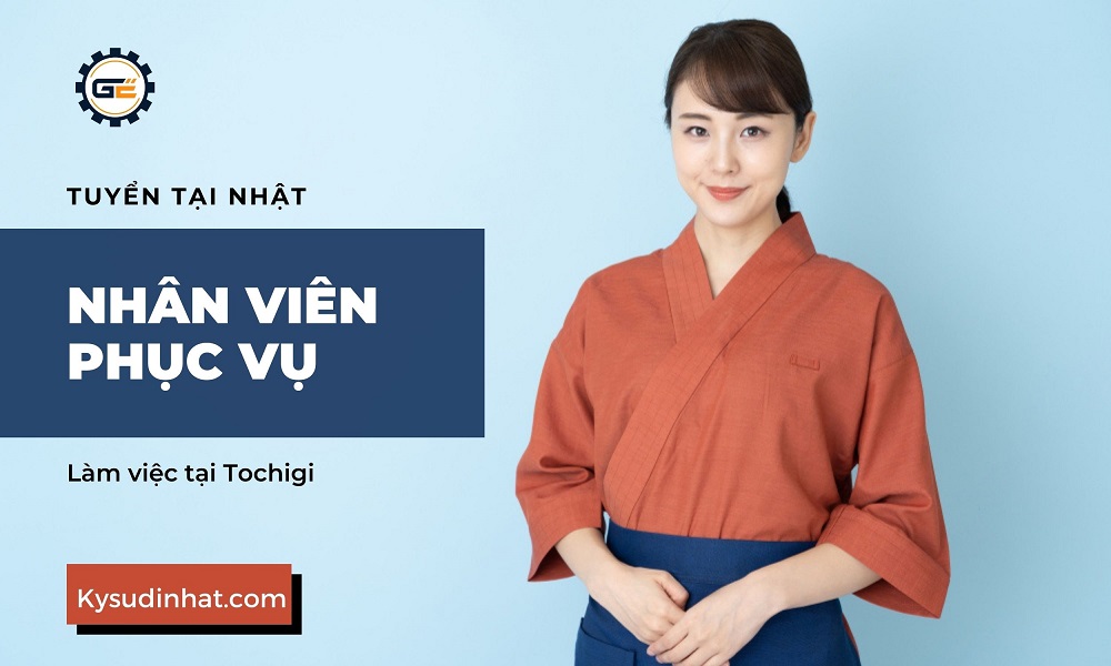 Nhân viên phục vụ tại Tochigi